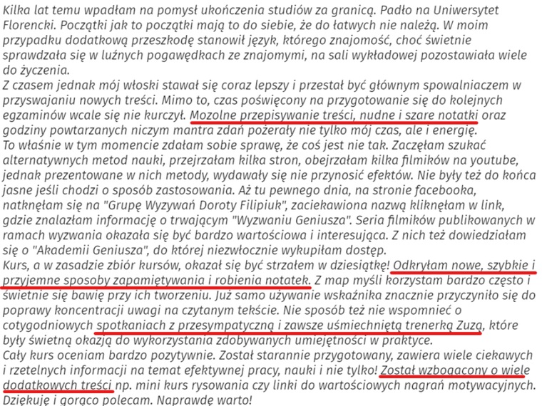 Mapy myśli i nauka
