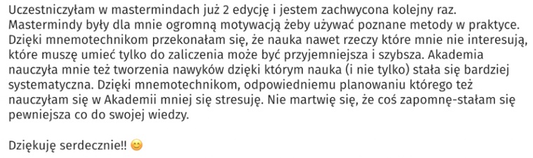Mniej stresu
