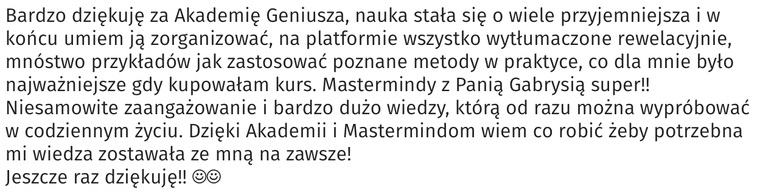 Wiedza zostaje na dłużej