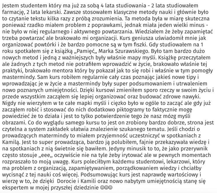 Dla lekarzy i studentów medycyny