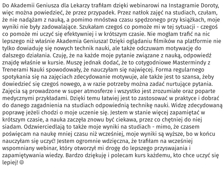 Lepsze wyniki, mniej czasu