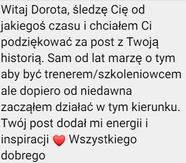 Inspirująca historia