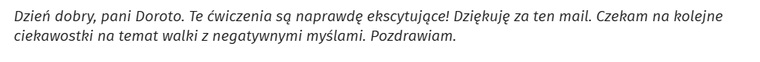 Ćwiczenia z maili