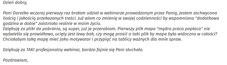 Webinar: efektywność
