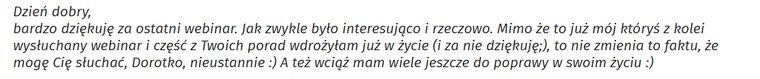 Kolejny webinar, nadal przydatny