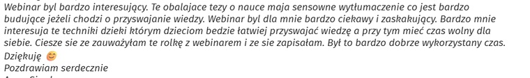 Webinar dla rodziców