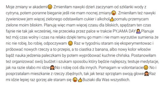 Opinia uczestnika