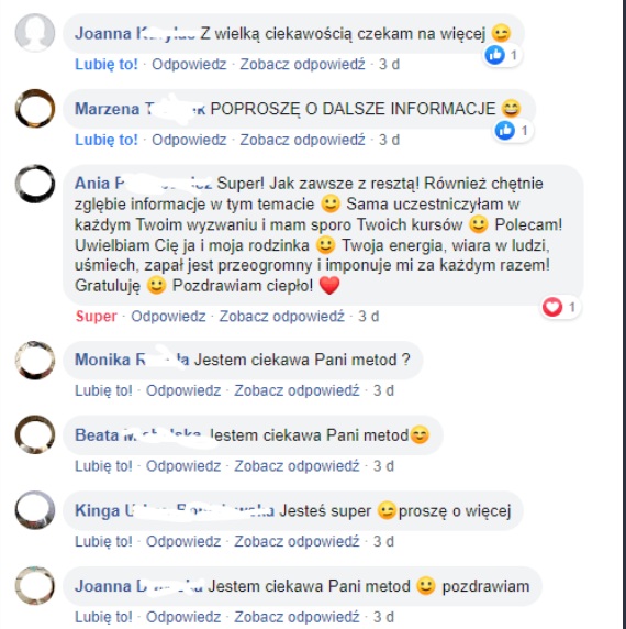 Opinia uczestnika